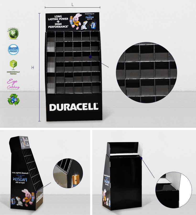 Stair Step Cardboard Retail Display Stand Stair Step Cardboard Retail Display Stand