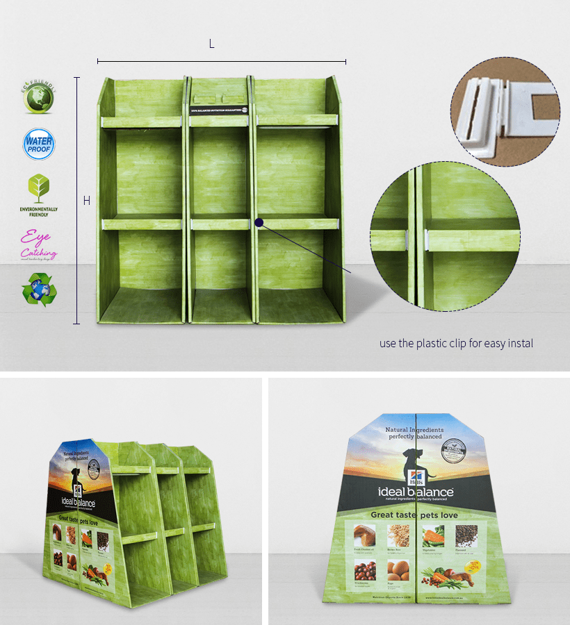 Easy Install Cardboard Pallet Display Easy Install Cardboard Pallet Display